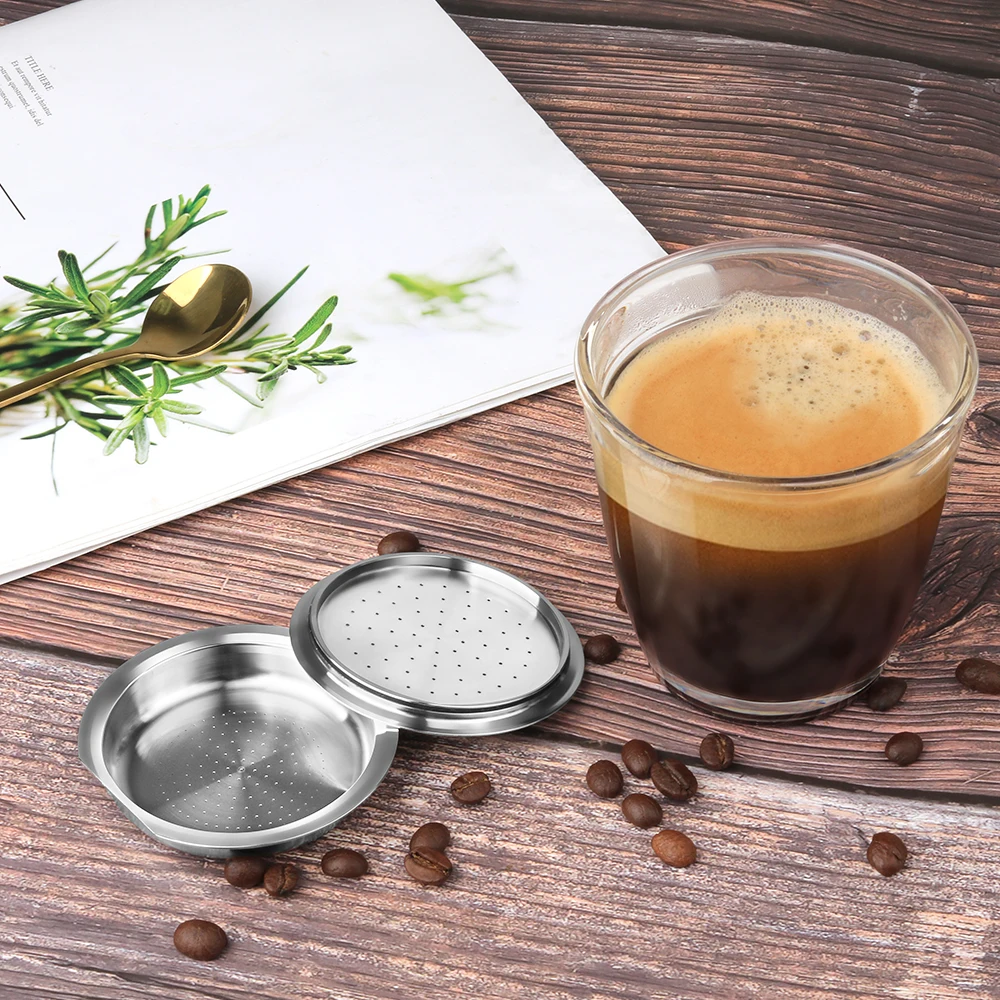 Wiederverwendbare Kaffeekapsel für Philip Senseo HD6592 Senseo HD7801 Maschine Espresso Edelstahl nachfüllbare Kaffeepadfilter – Detail 10