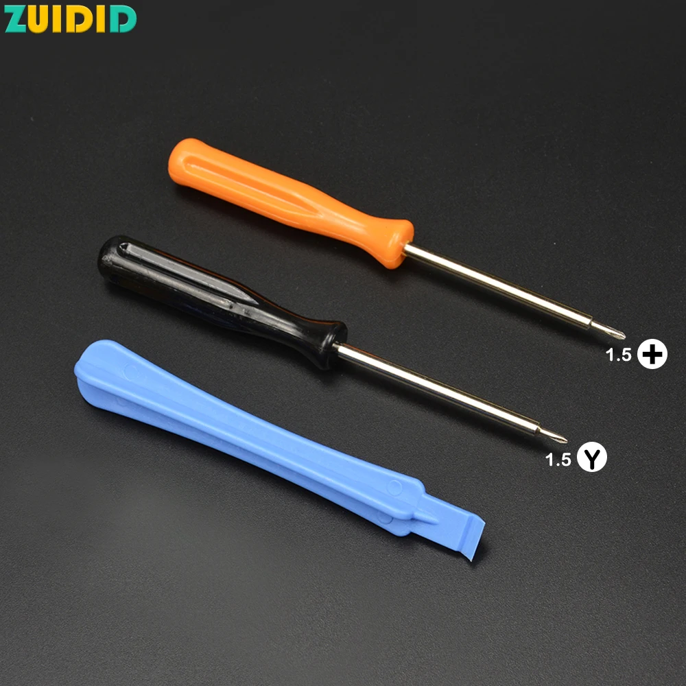 ZUIDID-Kit d'outils de tournevis pour manette de commutateur, Joy-Con + Y, NS Console, Déchirer le contrôleur, Outils de réparation