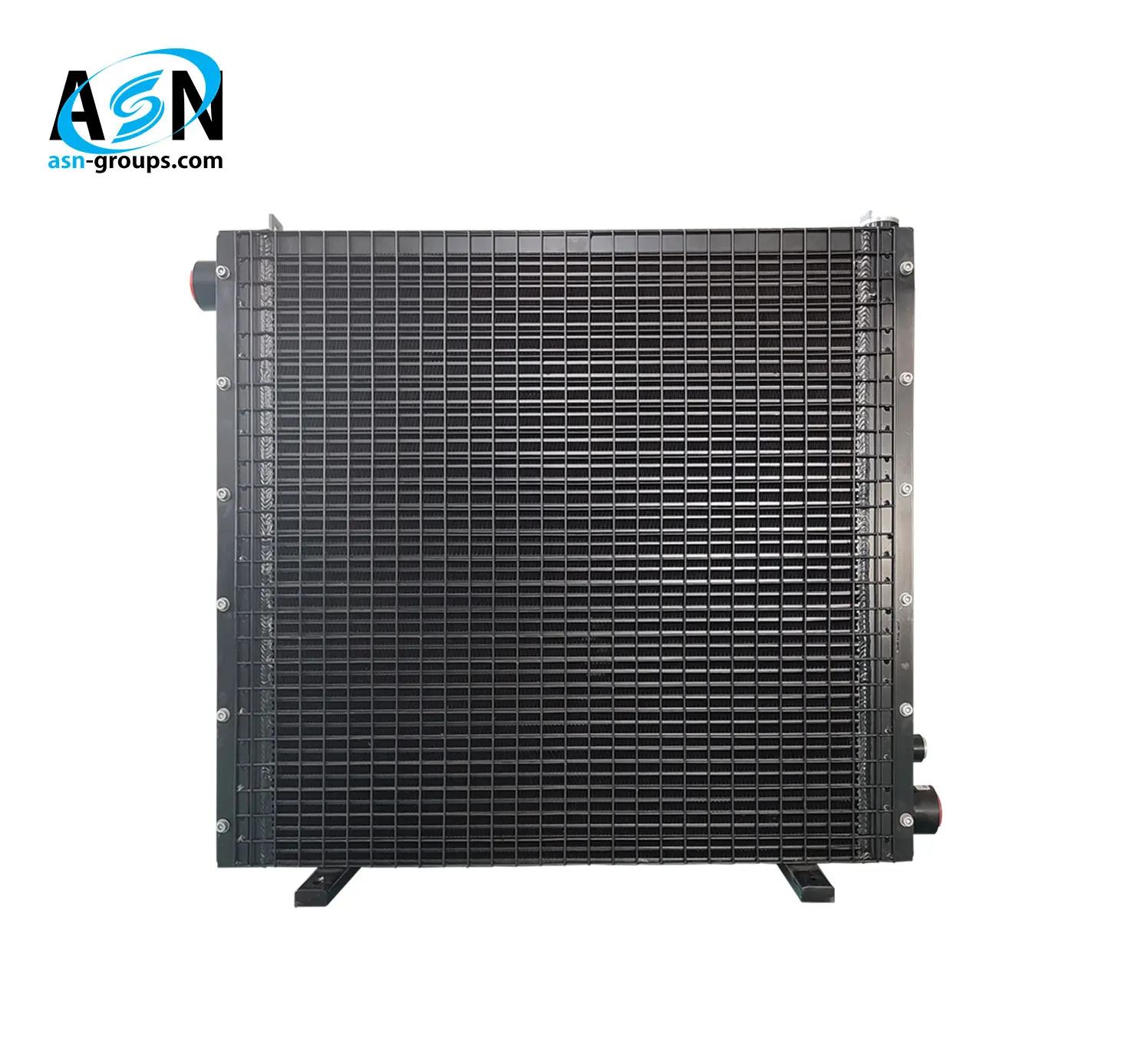 Aluminum Hydraulic Oil Cooler with Cooling Fan Industrial Air Heat Exchanger for Stable Hydraulic System Temperature Reduction
