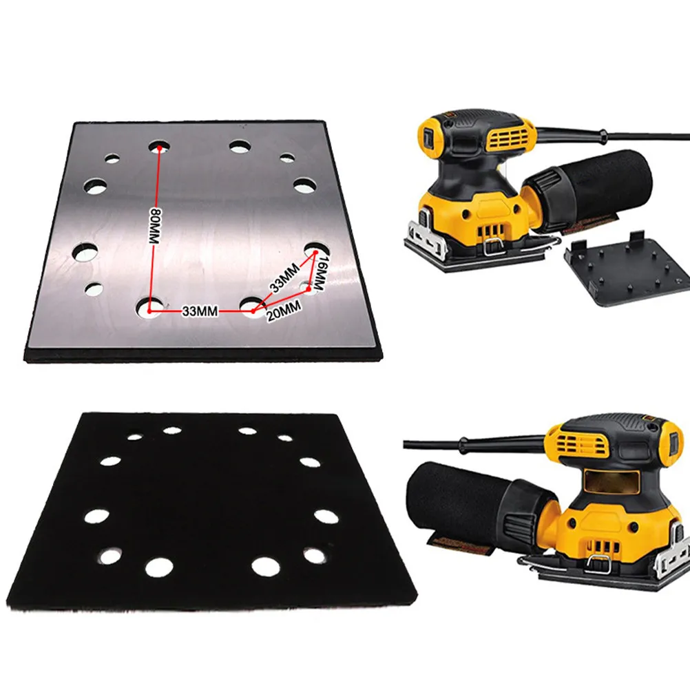 

Sander Backing Plate Replacement for Orbital Sanders Heavy Duty Aluminum and Eva Sanding Disc Backing Pad Strong Stability
