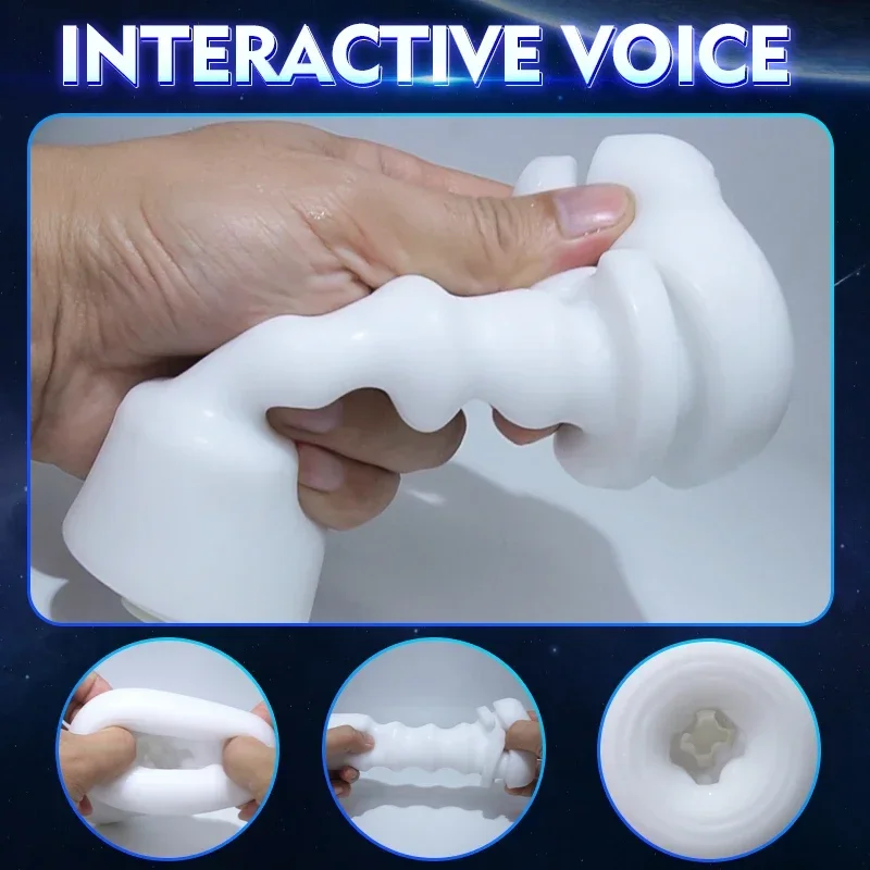 Automatic Thrusting Male Masturbator Tight Silicone Vagina Sex Toys for Men Adjustable Frequency Hands Free Pocket Pussy Machine - Image 4