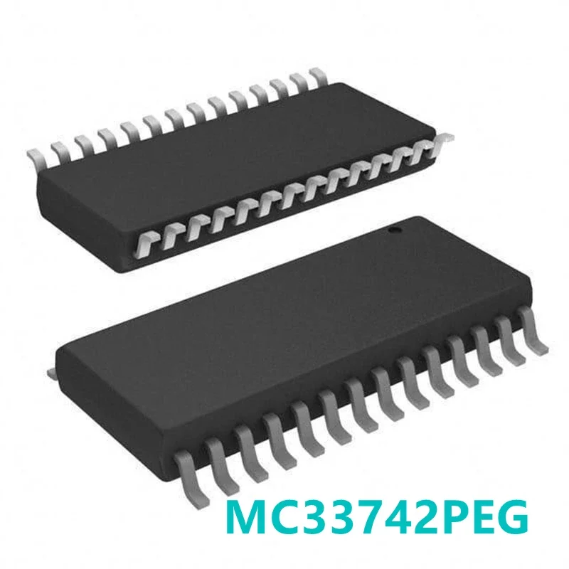 1PCS NEW MC33742PEG MC33742 SOP28 Vulnerable Drive Chip for Automotive PC Board Ignition Control for Automotive IC