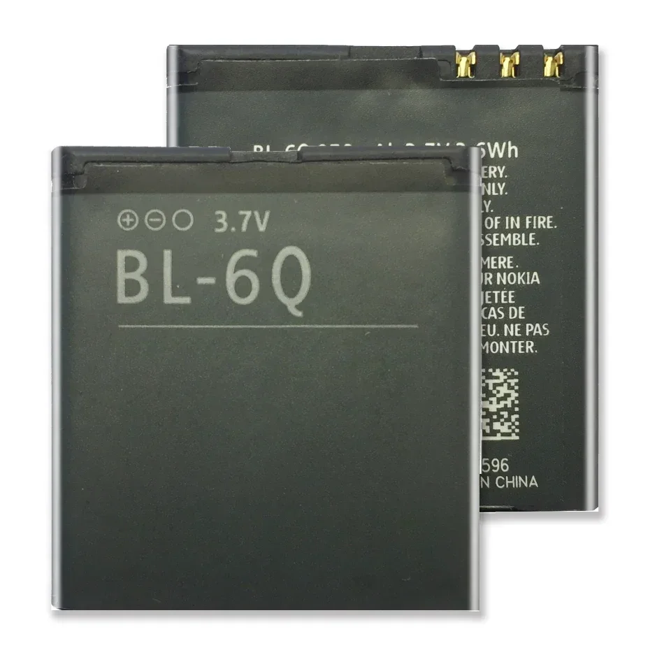 CellePhone Batteria Li-Ion 950mAh Compatibile Con Nokia 6700 Classic (sostituisce BL-6Q) - Alta Capacità E Sicurezza - 6