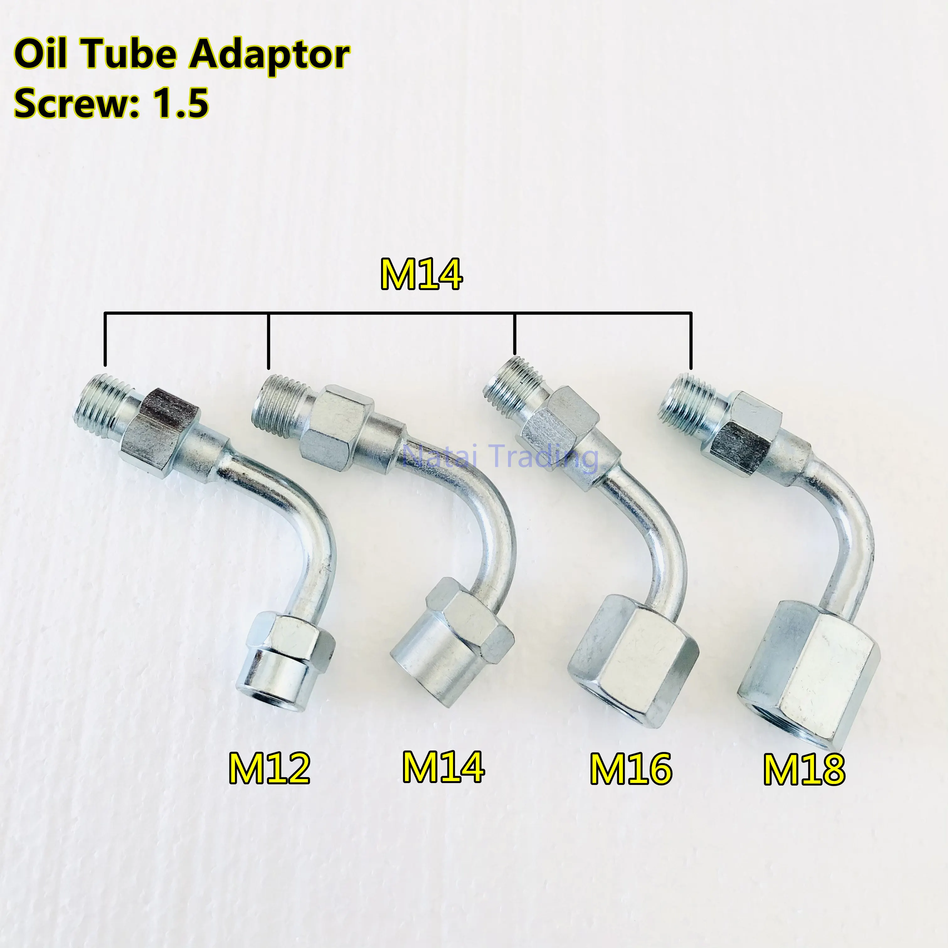 Oil Tube Conversion Joint Diesel Common Rail Injector Connect Joint to Fuel Tube Oil Pipe Adapter Test Bench Spare Part