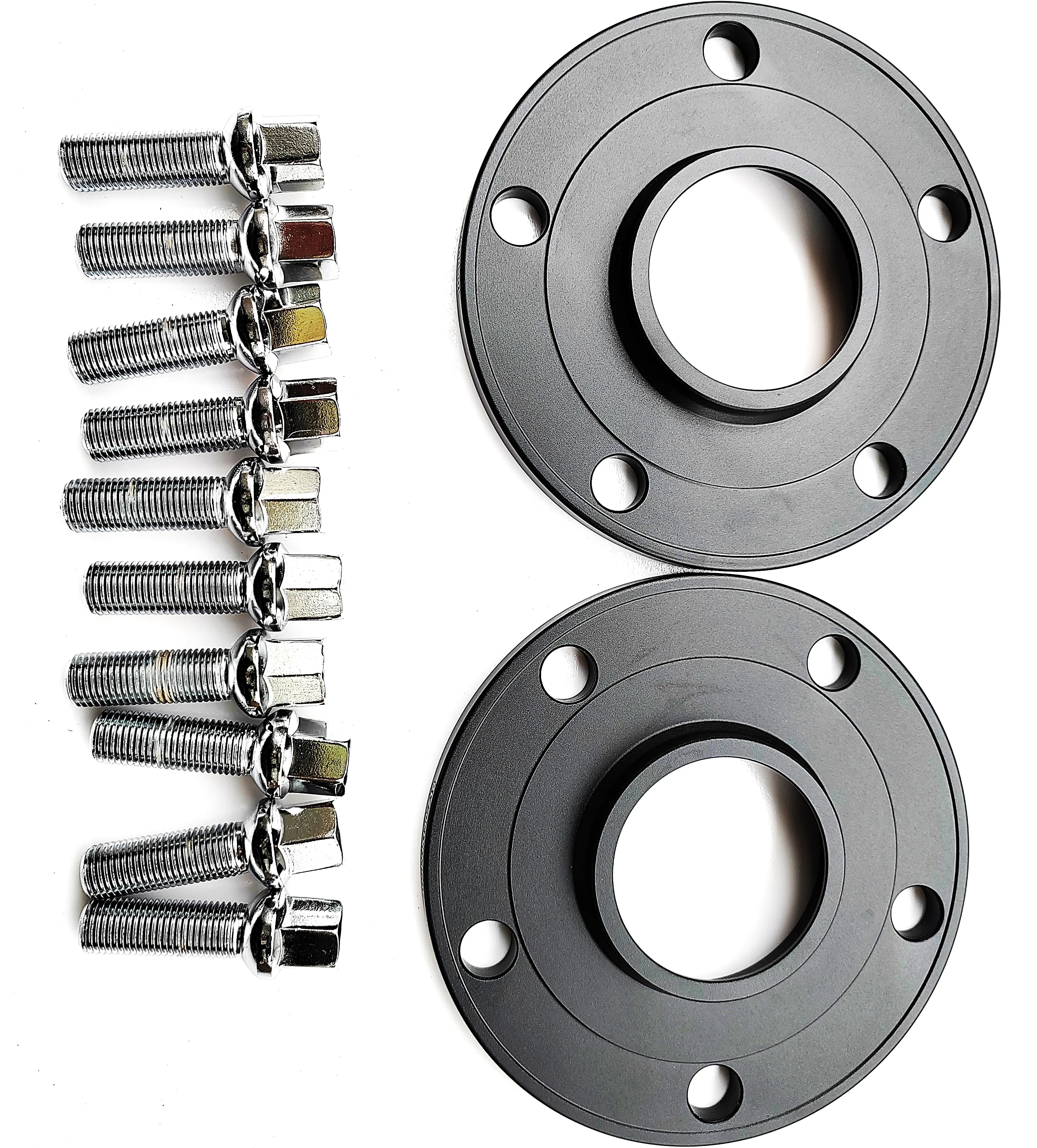 Gereedschap 2 stuks 20 | 25mm 5x130 71.6 Embedded Pakking Wiel Spacers Voor Porsche 911 718 Cayman/Spyder Cayenne Audi + 10 stuks 14x1.5 Bouten