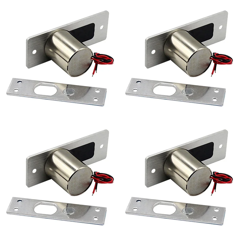 【الضرورة】4X مقاوم للماء الإلكترونية قطرة الترباس NC قفل الباب تيار مستمر 12 فولت التعريفي السيارات ديدبولت لتحسين الأمن اليومي #1