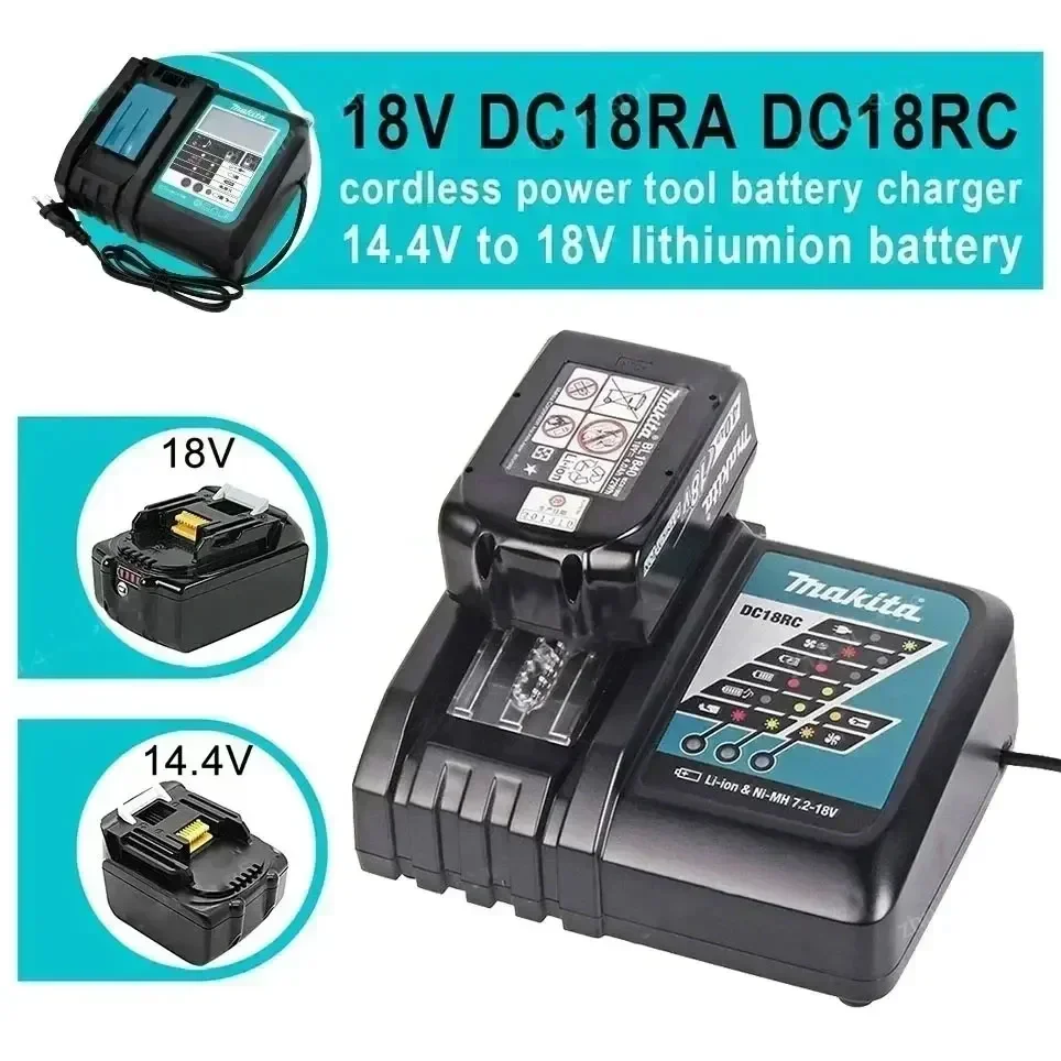 Makita18V 6.0AHoriginal  with LED lithium-ion replacement LXT BL1860B BL1860 BL1850 rechargeable power tool battery