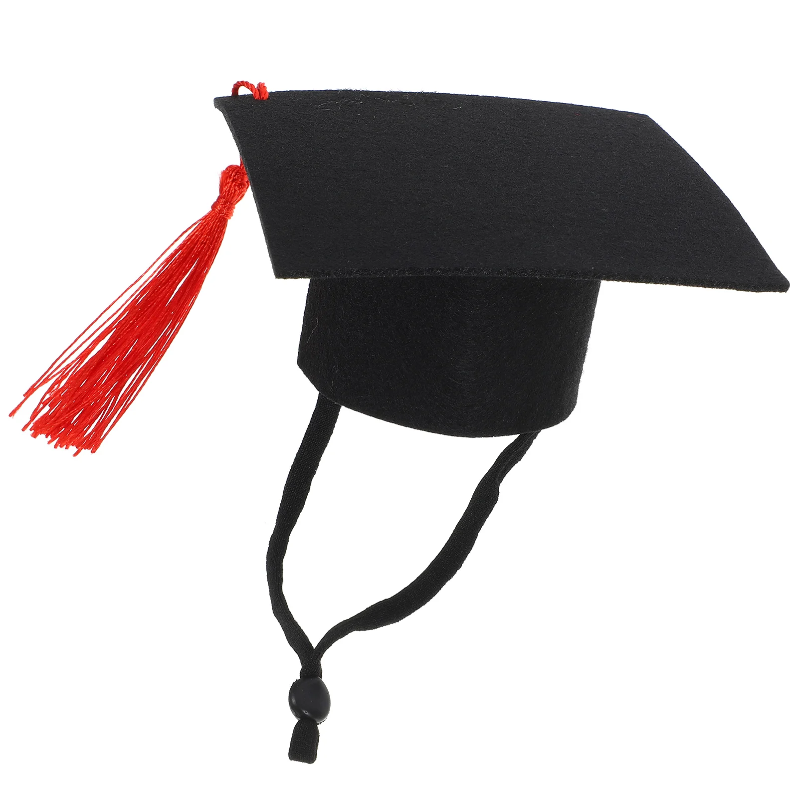 

1pc Doctor Hat for Pets Mini Graduation Cap Small Animal Material Pet Costume Photo Prop Hamster Guinea Pig