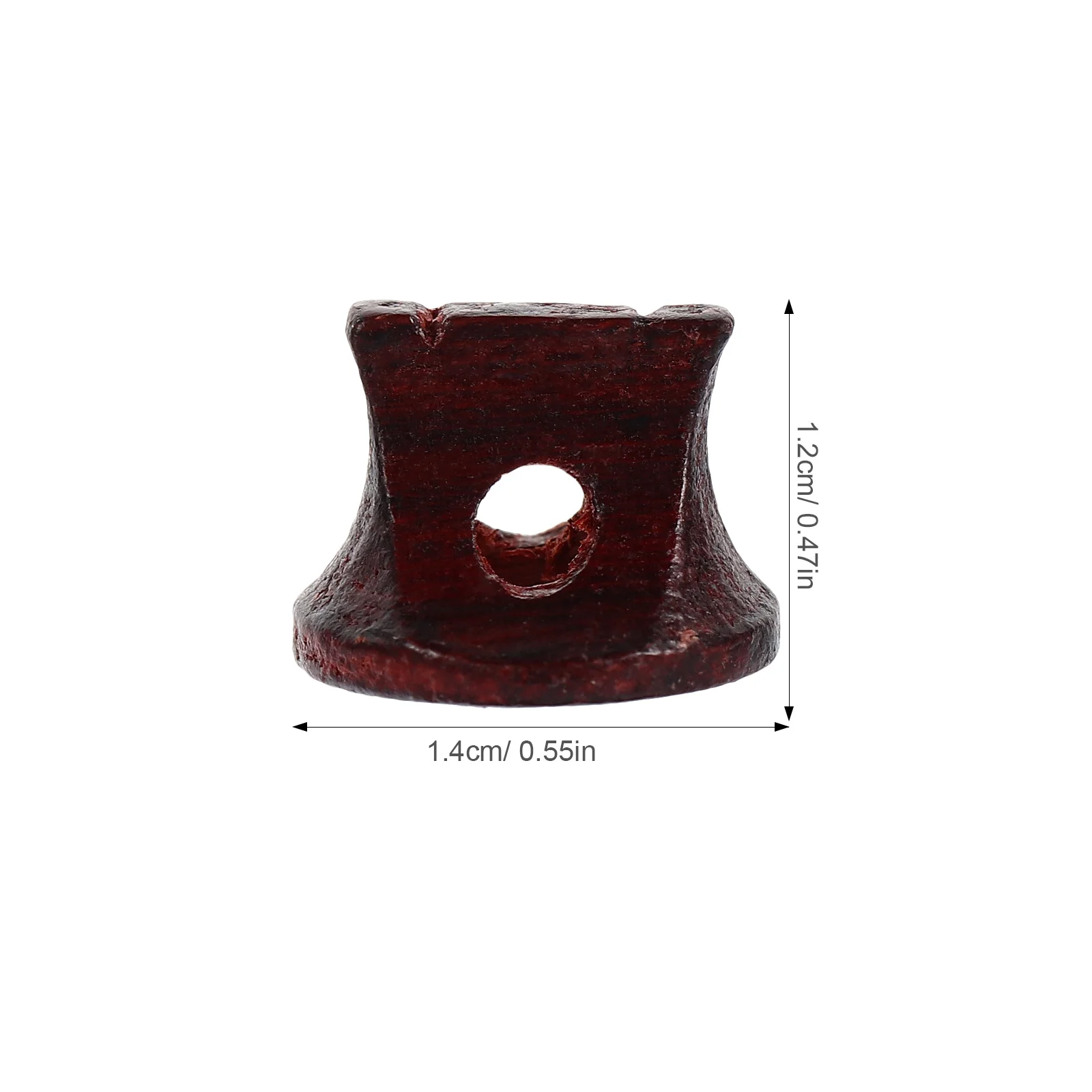 สะพานเอ้อหูไม้พรีเมียม 3 ชิ้น ดีไซน์เรียบง่าย ทำจากไม้พะยูง สำหรับเครื่องดนตรีสายแบบไวโอลิน ทนทาน ใช้แทนได้