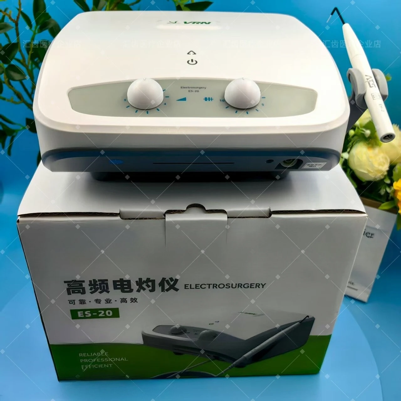 ES20 Electrosurgical Unit High Frequency Electrocautery Cutting Coagulation Multifunctional for Oral