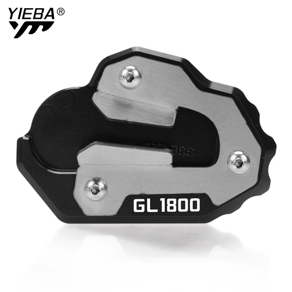 

GL1800 Kickstand Extender Foot Side Stand Extension Pad Anti-skid Enlarged Base For HONDA Goldwing 1800 GL 1800 F6B 2002-2023