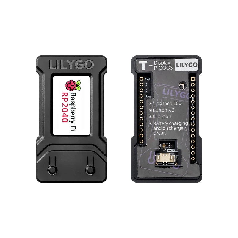 T-PicoC3 RP2040  ESP32-C3 Module Wireless WIFI Bluetooth 1.14 inch ST7789V LCD Display ABS Shell  ESP32 Display for Arduino