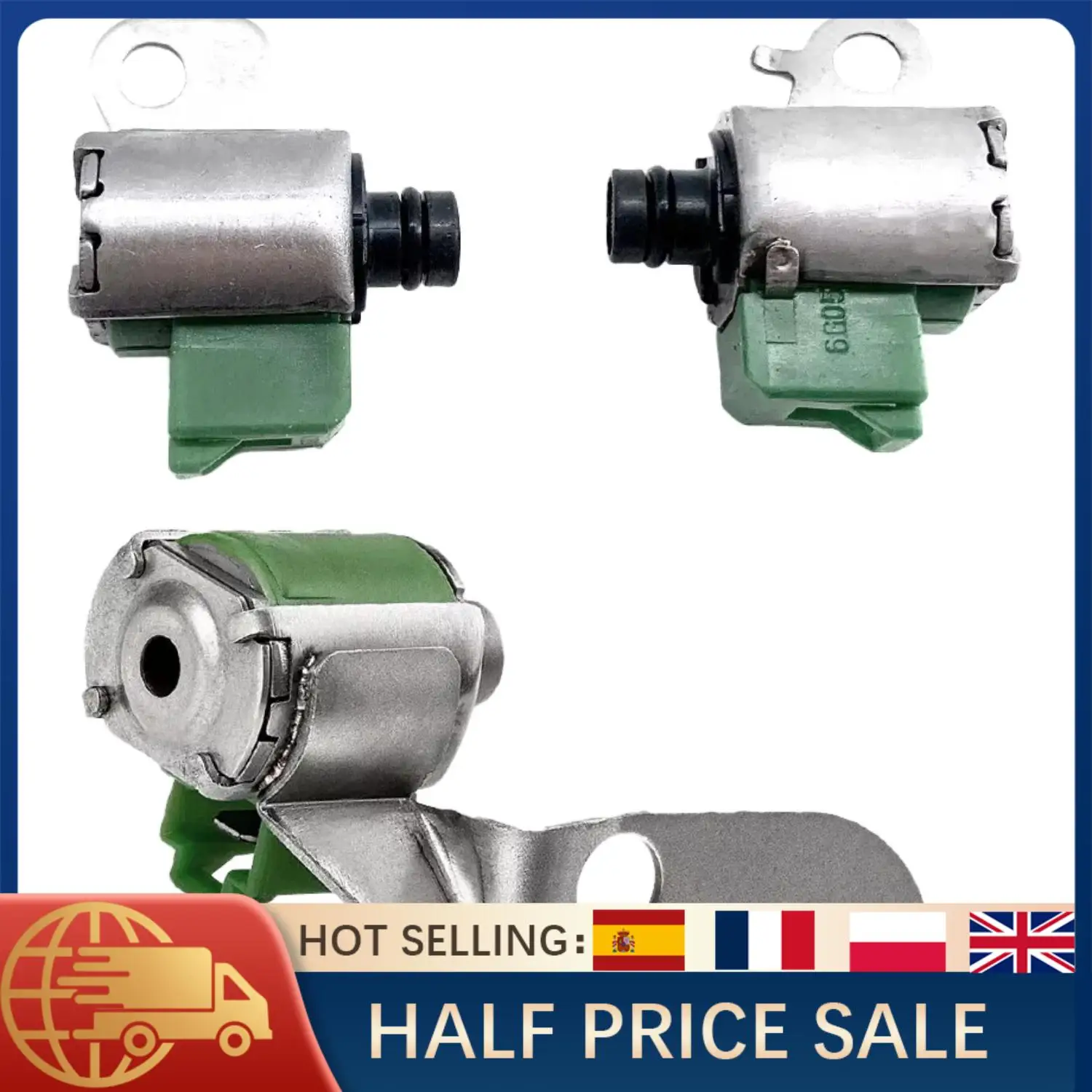Solenoide de cambio de transmisión 3 uds S1 S2 SL para Toyota Corolla Matrix 2003-2006 1.8L A245E A246E 35250-12010 reemplazo