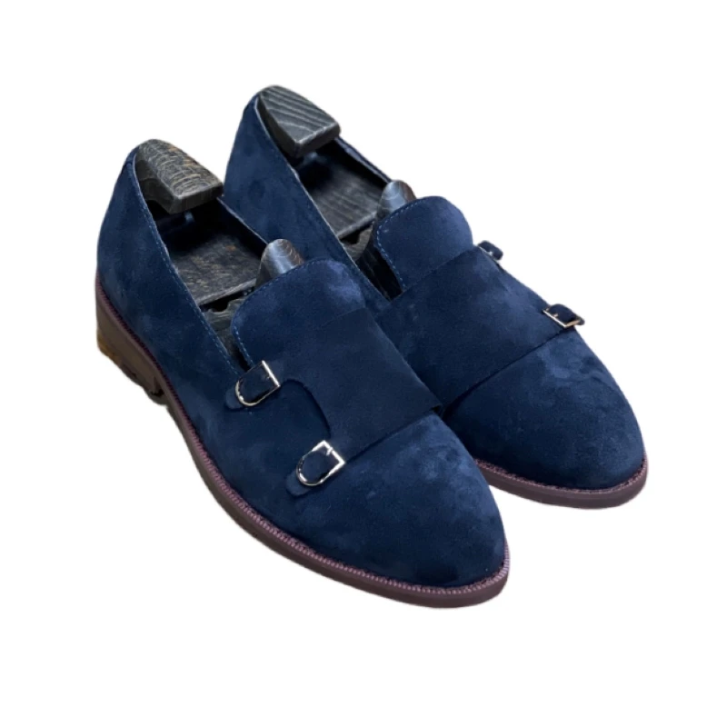 

Top Layer Suede Cowhide Loafers Men's Advanced Texture Comfortable All-Matching Graceful Beautiful Trendy Cushioned AG2508