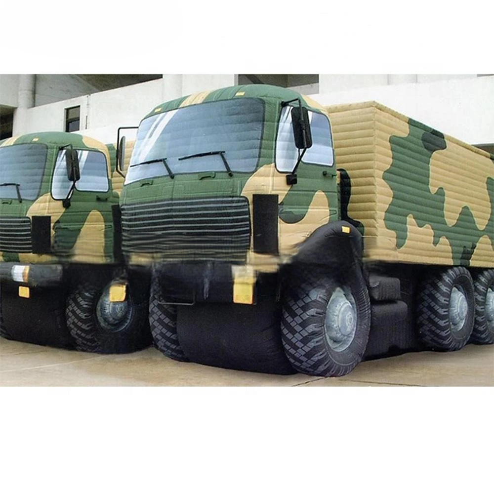 inflatable jeep Camouflage , cool and creative off-road military vehicle model for event advertisement