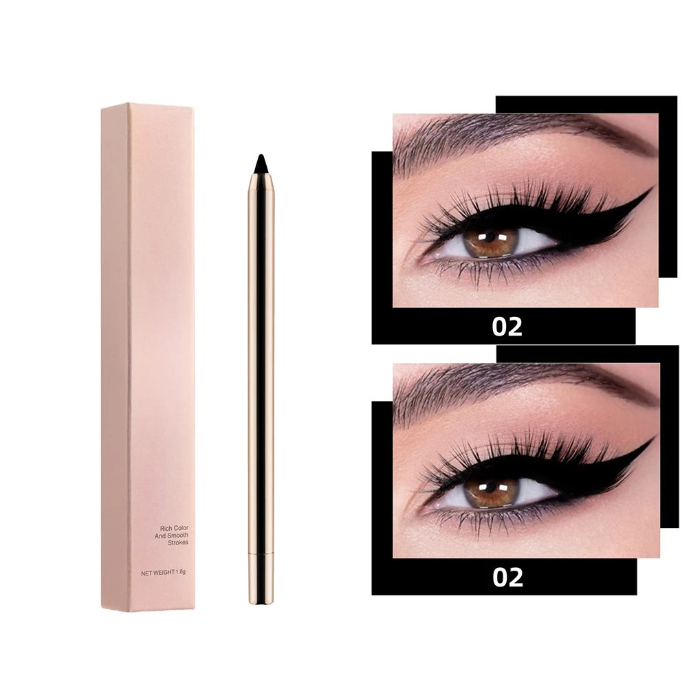 

Automatic Retractable Eyeliner Private Label Long Lasting Waterproof Quick Dry Non Smudging Custom Logo Makeup Wholesale Vegan