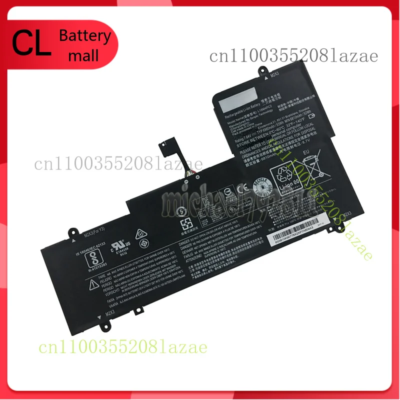 

Genuine L15L4PC2 L15M4PC2 Battery for Lenovo YOGA 710-14ISK 710-11 5B10K90802