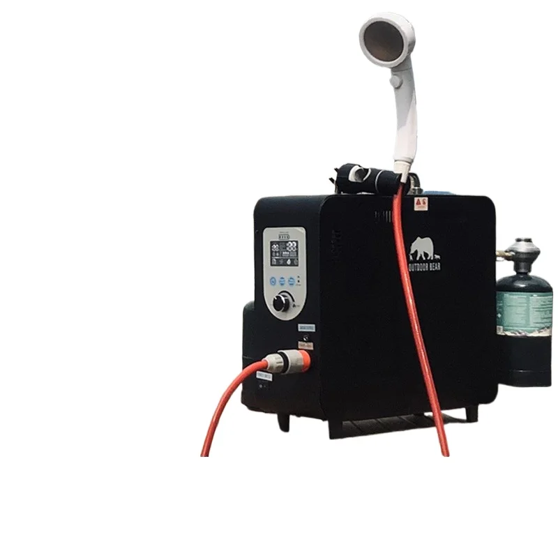 Outdoor Camping Heating Portable Shower Wholesale Portable Shower with Heating Function Tankless Heat Pump Water Heater