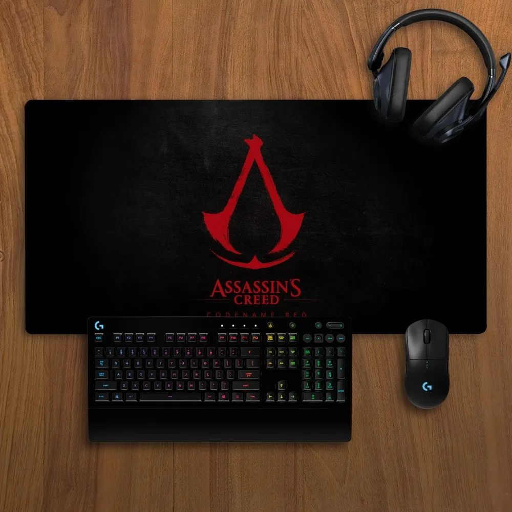 Game Assassins C-Creed Mousepad Non-slip Lockedge Office Student Gaming Thickened Large Writing Pad Cushion