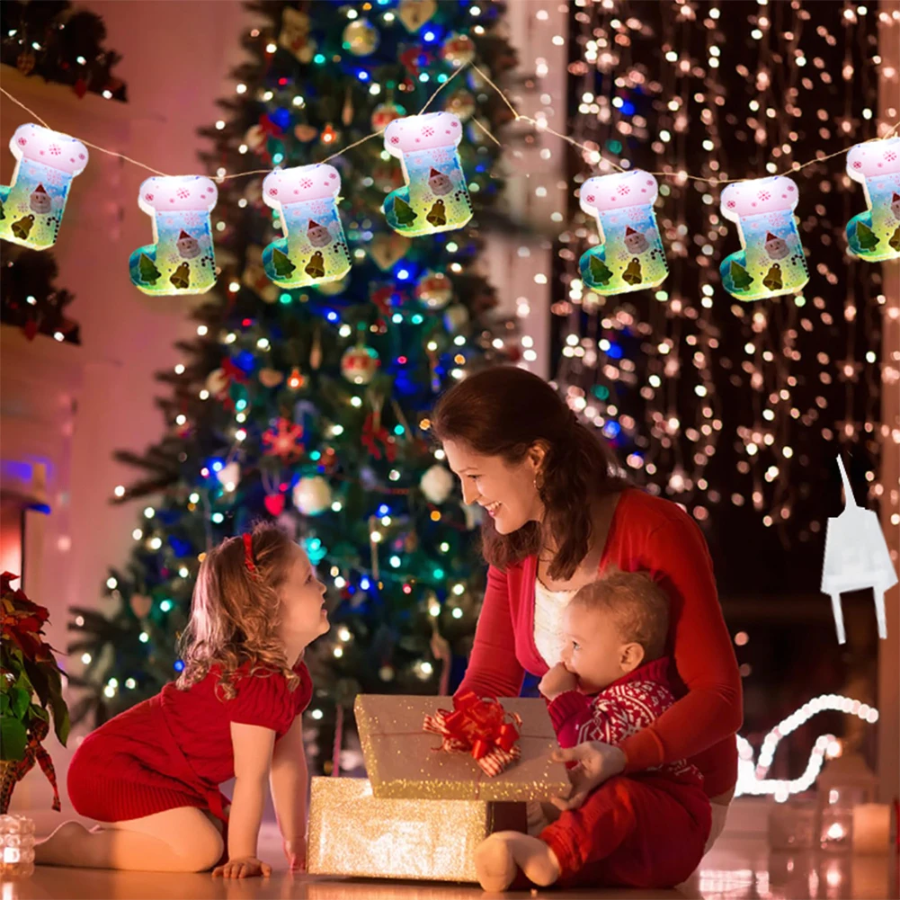

5M Christmas Decor Light Decorative LED Diamond Light Strings Waterproof Multipurpose Indoor Outdoor Lighting New Years Gifts