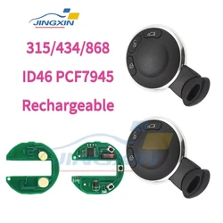JING XIN Car Remote Control Key For BMW Mini Cooper 315 434 868 CAS System PCF7945 Chip FCC: IYZKEYR5602 Auto Smart Card Key