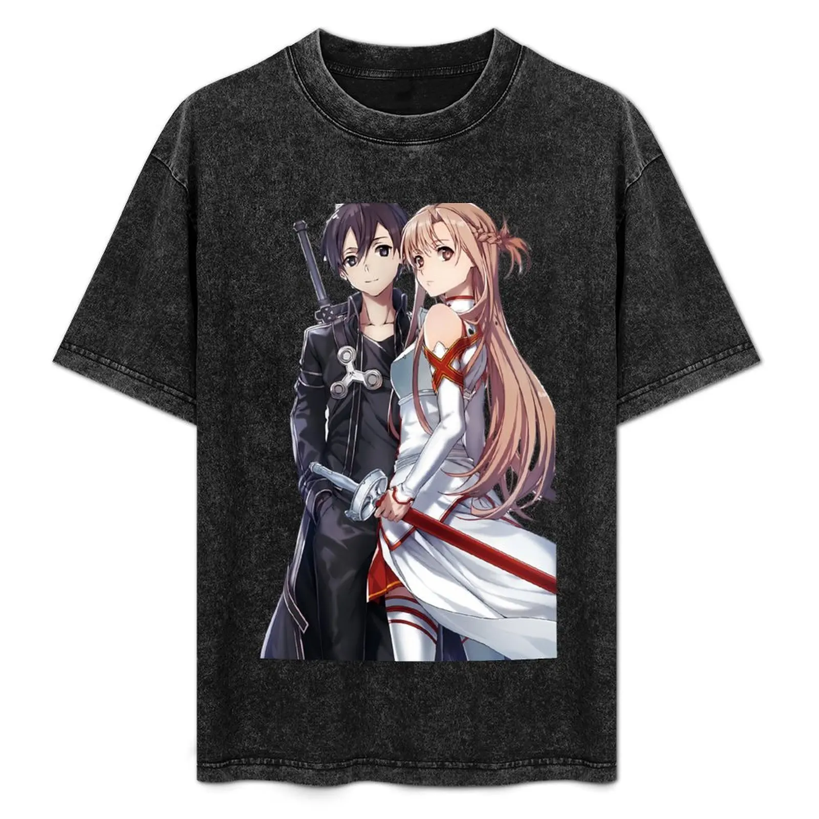 

Kirito & Asuna T-Shirt custom shirt affliction shirts T-shirts oversize mens vintage t shirts