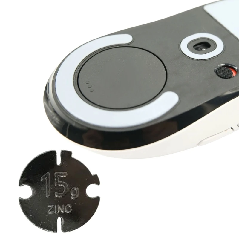 Zinc Alloy Weight Block for GPW G502X GPROX SUPERLIGHT Enhances Mouse Weight Control and Durability in Various Tasks