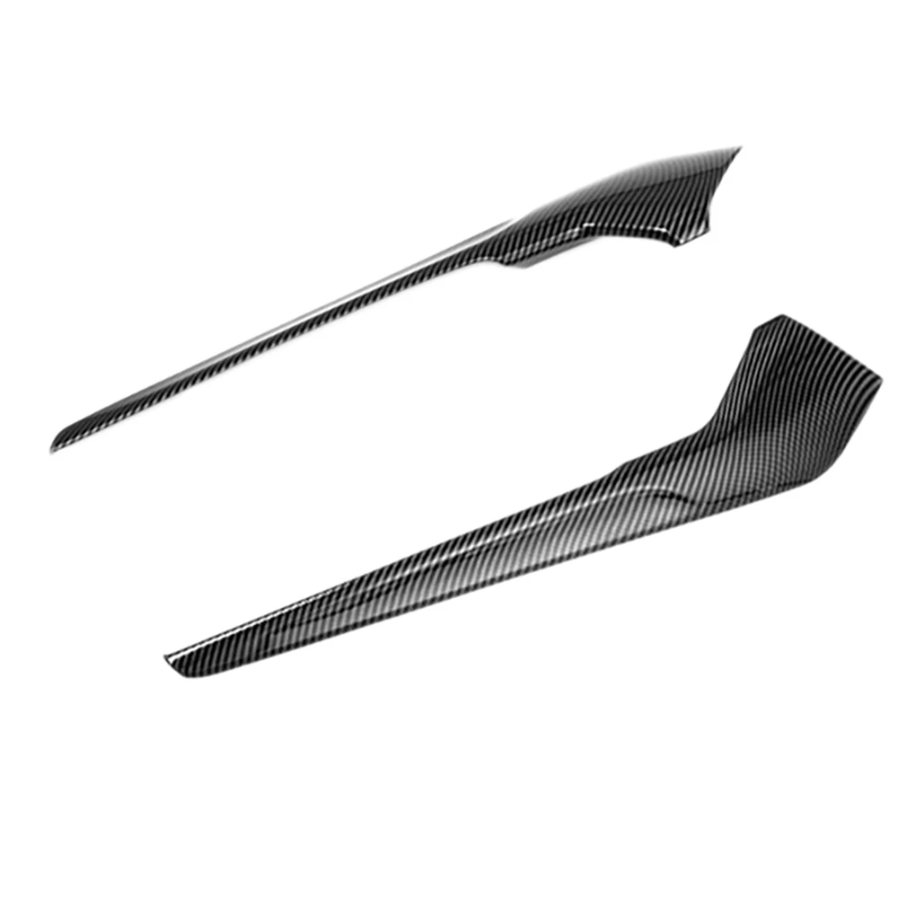 

Carbon Fiber Center Console Side Gear Shift Panel Decorative Cover Trim for Honda Civic 11Th Generation