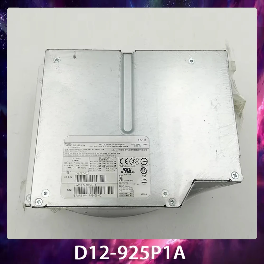 D12-925P1A For HP Z640 WS Workstation Power Supply 719797-002 758468-001 925W D925E001H