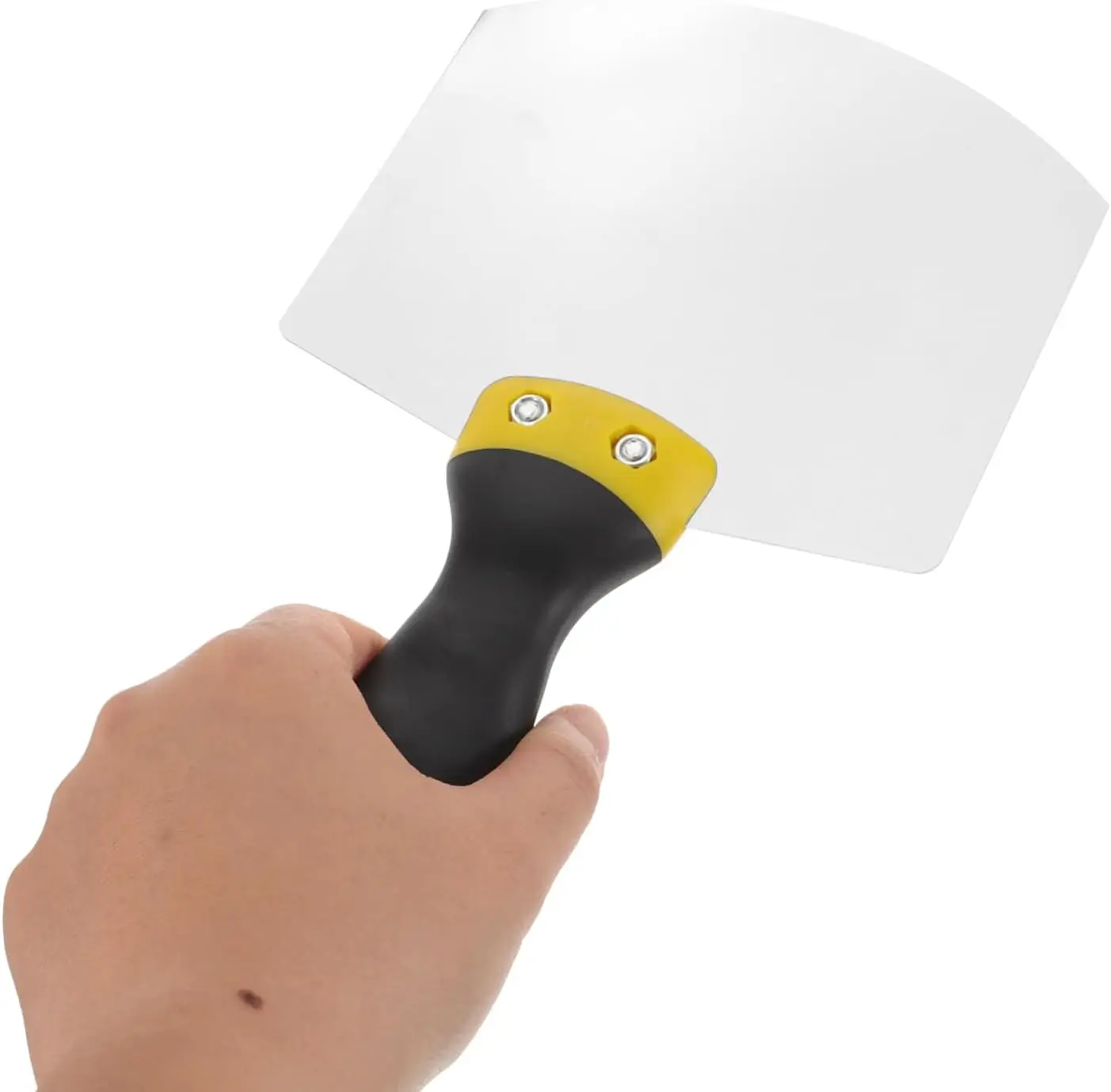 Stainless Steel Putty Knife Wall Paint Plaster Trowel Arc Ash Shovel Paint Feed Filling Scraper Blade Spatula Construction Tools