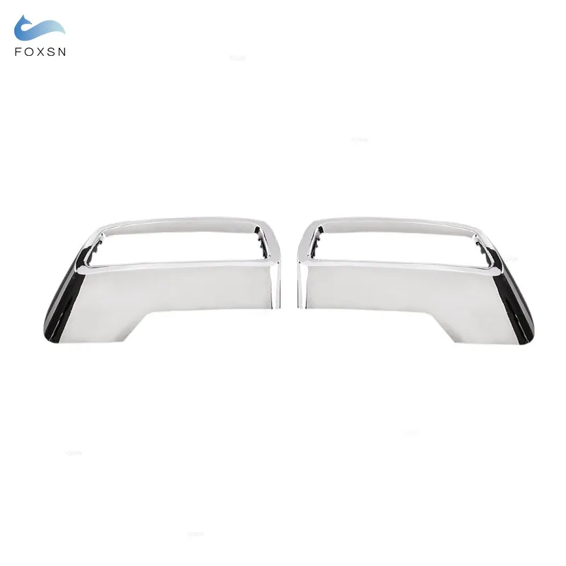 Для Peugeot 3008 4008 5008 2017 2018 2019 2020 2021 ABS серебристый задняя выхлопная труба глушитель торцевая труба декоративная крышка