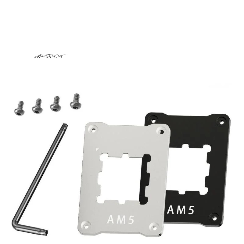 알루미늄 범용 AM5 AMD 데스크탑 섀시 CPU 고정 버클 커버 7950X 7800X 7700X - 데스크탑 컴퓨터 하드웨어 액세서리