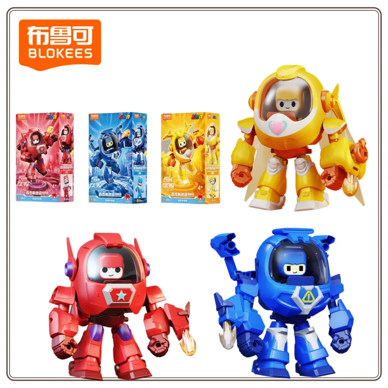 

New Blokes Block Man Versatile Super Edition Children's Puzzle Assembly Handmade Toy Model Gift Birthday Gift Splicing Block Toy