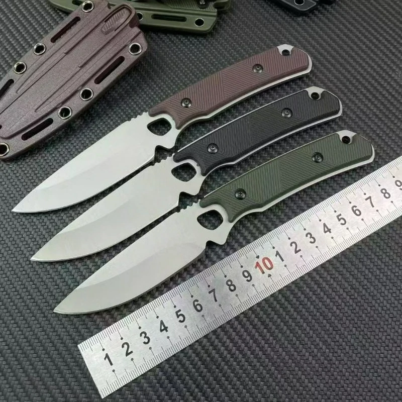 

KS 2048 8Cr13Mov Fixed Blade knife edc multitool knives utility Daily at home cutting outdoor bushcraft tactical Straight knife