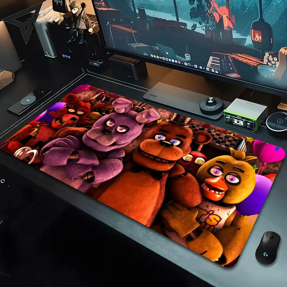 Fnaf Five-nights-At-Freddys Mouse Pad Xxl Mouse Pad 900x400 Kawaii Desk Mat Gamer Accessories Computer Offices Mousepad Keyboard