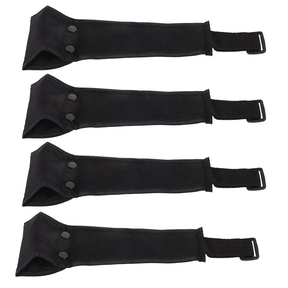 4Pcs Baby Stroller Accessories Protective Crotch Strap Soft Handle Covers Belt Travel Indoor Outdoor