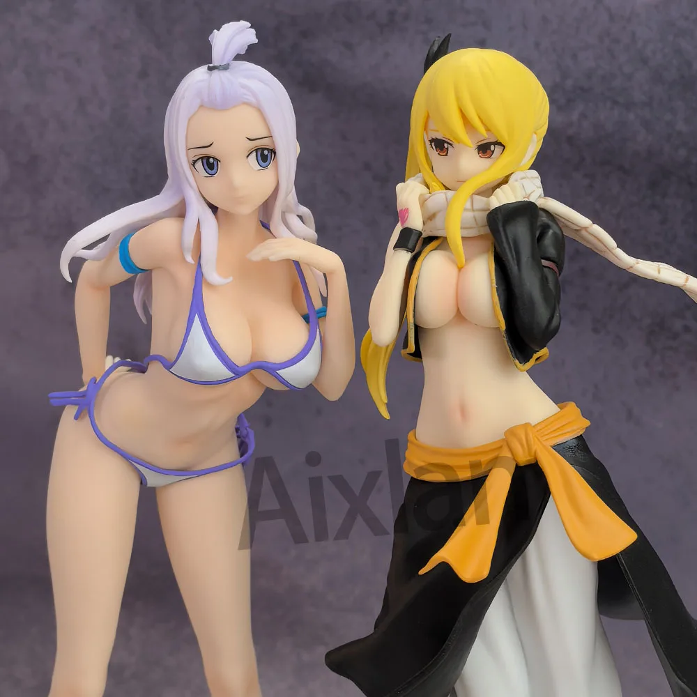 شخصية أنيمي اكسلان فيري تيل    ملابس رجالية لوسي ميراجان · ستراس بولي كلوريد الفينيل نموذج قابل للجمع ألعاب أطفال هدية زينة دمية #3