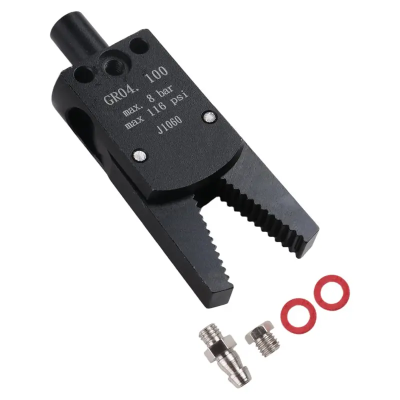 A02M-Pneumatic Mini Fixture J1060 Manipulator Accessories Mechanical Fixture Water Spout Clip