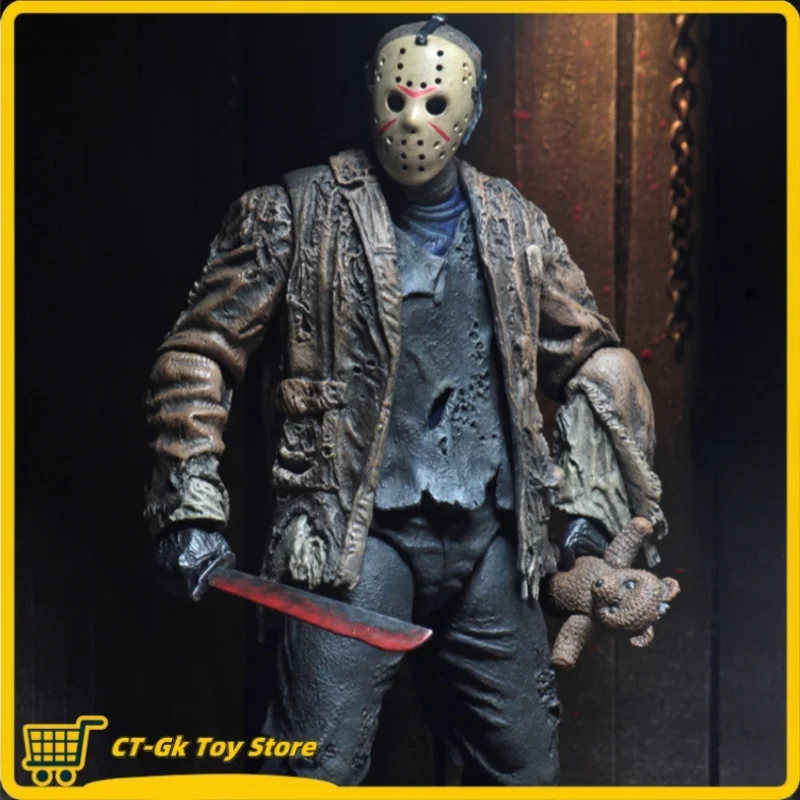 

Neca 39725 Freddy Vs Jason Ultimate Jason (Fvj) 7” Scale Action Figure Pvc Collection Model Toy Dolls Christmas Halloween Gift