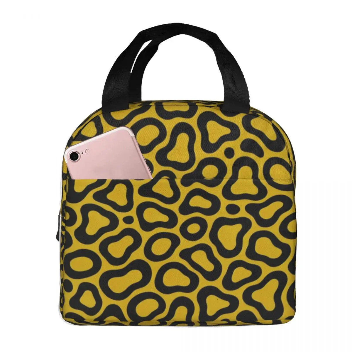 Lando Motorcycle Racing Norris Helmet Pattern Thermal Insulated Lunch Bags Women Resuable Lunch Tote for Multifunction Food Box