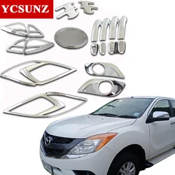 Chrome Kits Full Set Accessories For Mazda Bt50 Pro 2012 2013 2014 2015 2016 2017 2018 2019 2020 Double Cabin