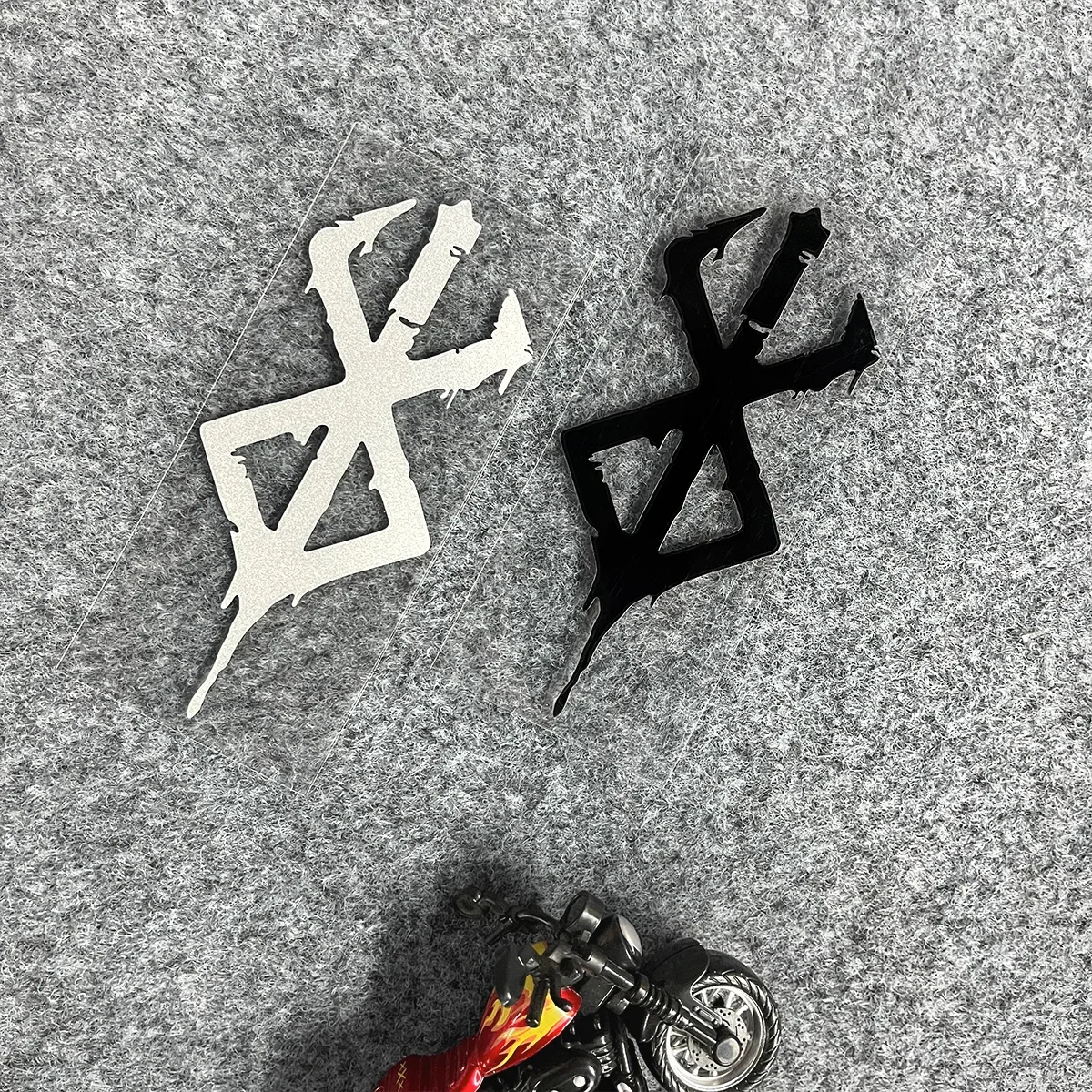 Berserker Motorcycle Vinyl Sticker Waterproof Decal for Helmet Side Panel Car Window E Scooter Decoration Accessories