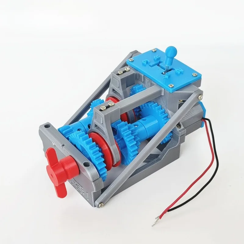 3D2 Four-speed Transmission Four-speed Transmission (no Reverse Gear) Simple Simulation Model 3D Printing Production