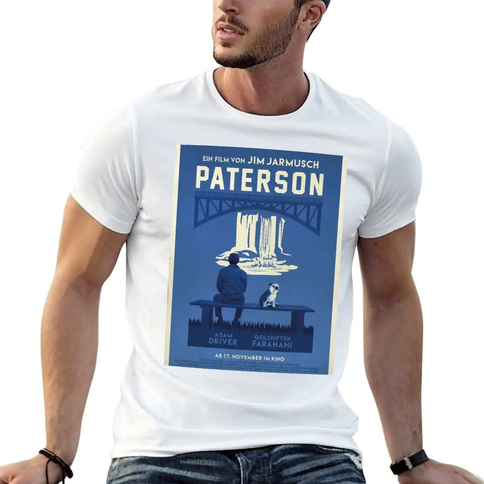 

Paterson poster T-Shirt man t shirt luxury t shirt for man 100 percent cotton T-Shirt