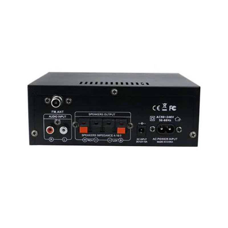 

Sensitive Hifi Digital Amplifier 2.0 Bluetooth Surround Sound AMP Speaker For Home Car 1 PCS US Plug