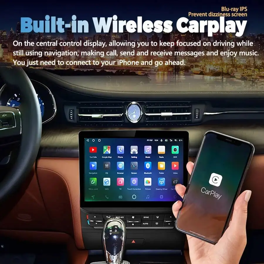 

10.26inch Qualcomm Android Curved Screen For Maserati Quattroporte 2013-2020 Car Multimedia Player Navigation Autoradio Carplay