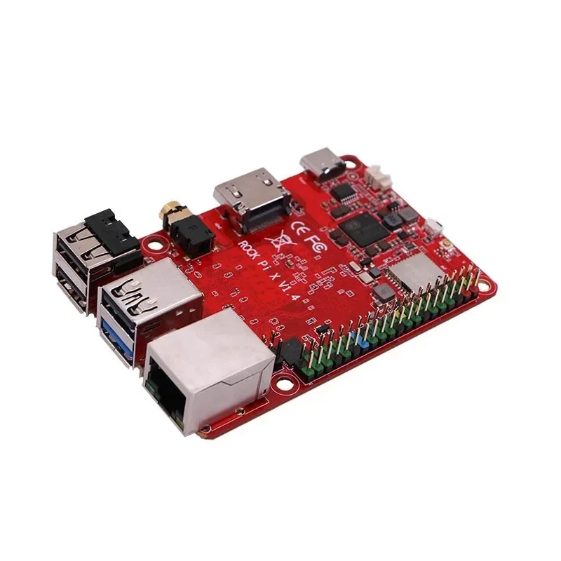 Rock Pi X Development Board Windows10 Ubuntu System Quad-core X86 Architecture Card Computer