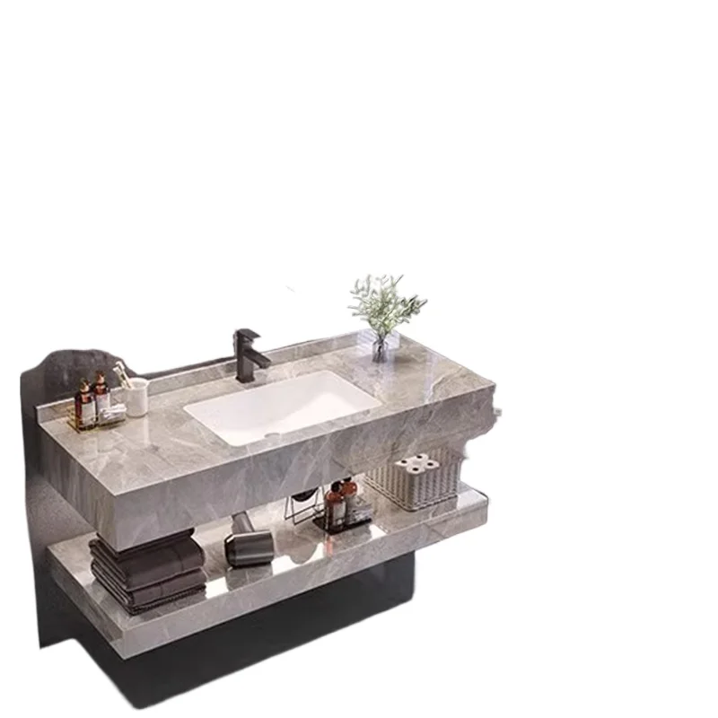 Simple Washbasin Bathroom Vanities Vintage Toilet Partition Vanity Bathroom Vanities Light Storage Mobiletto Bagno Furniture