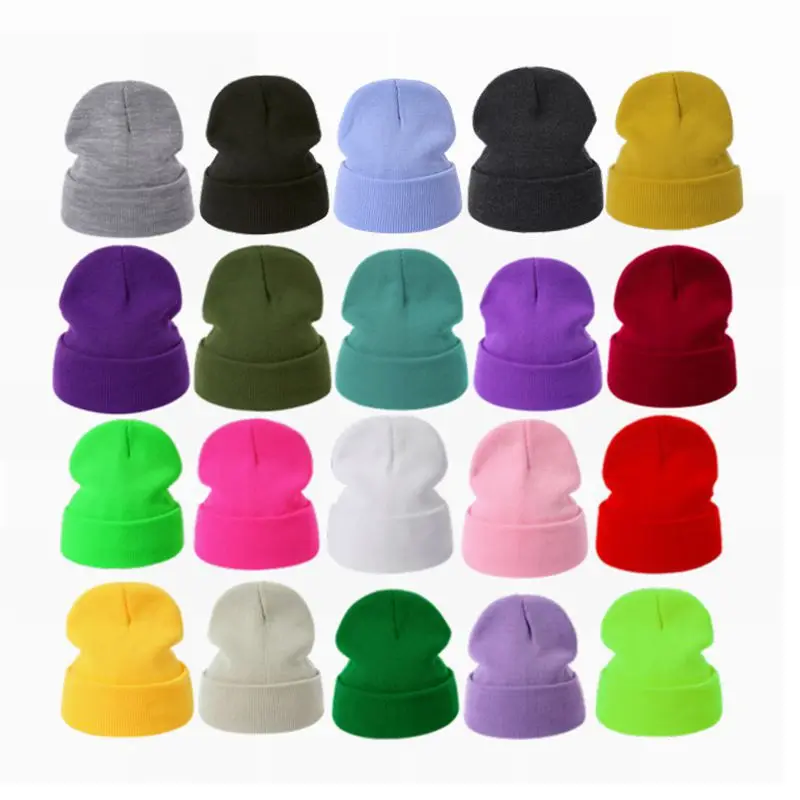 Solid Color Beanie Hats for Men,Women Boyfriend Gifts, Fall 