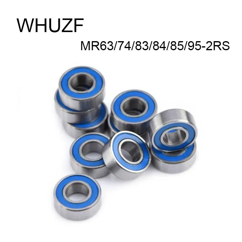 

Miniature Ball Bearing MR63RS MR74 MR83 MR84 MR85 MR95 ABEC-3 Hobby Electric RC Car Truck RS 2RS Ball Bearings Blue Sealed